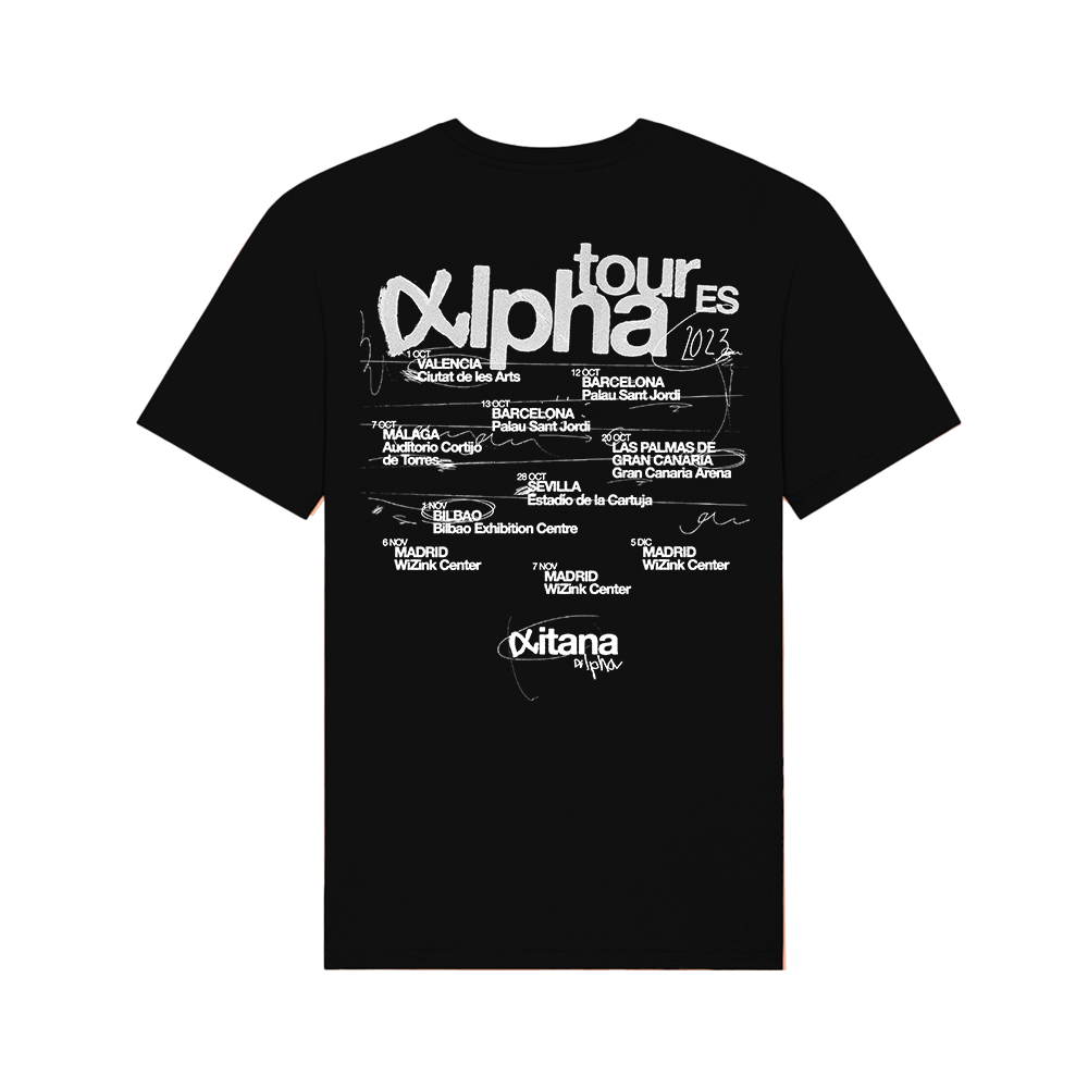 Camiseta oficial alphaTour